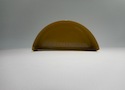 Заглушка желоба круглой водосточной системы Wincraft из оцинкованной стали с полимерным покрытием перламутрово-золотого цвета (RAL 1036)
