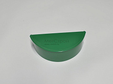 Заглушка водосточного желоба 125 мм — RAL 
6029 — мятно-зеленого цвета