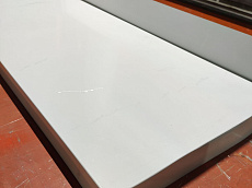 Крышка по чертежу заказчика толщиной металла 
0.5 мм, PE RAL 9003